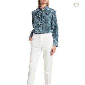 Max Mara Silk Blouse with tie